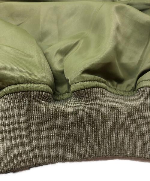 RRL（ダブルアールエル）RRL (ダブルアールエル) フライトジャケット グリーン サイズ:Mの古着・服飾アイテム