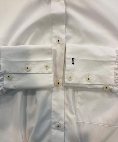 ENFOLD（エンフォルド）ENFOLD (エンフォルド) SPRING BASIC SHIRT ホワイト サイズ:38の古着・服飾アイテム