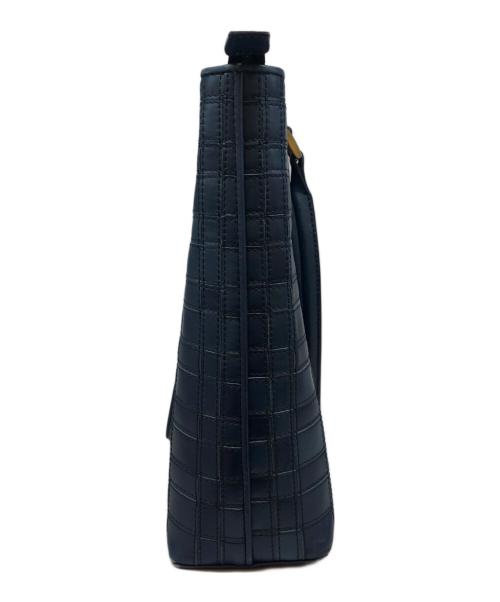 MOTHERHOUSE（マザーハウス）MOTHERHOUSE (マザーハウス) アンティーク メッシュ スリム トート ブルーの古着・服飾アイテム