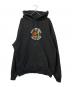 vault room（ボルトルーム）の古着「コラボ刺繍フーディ―」｜ブラック