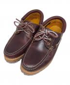 Timberlandティンバーランド）の古着「Authentics 3Eye Classic Lug」｜ワインレッド