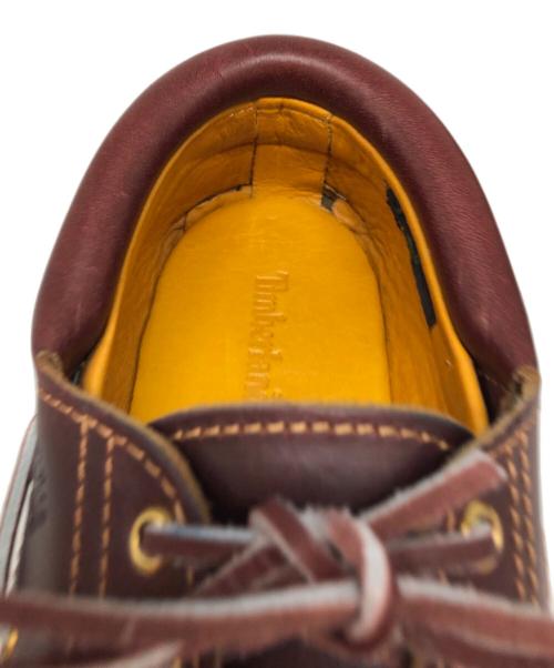 Timberland（ティンバーランド）Timberland (ティンバーランド) Authentics 3Eye Classic Lug ワインレッド サイズ:25の古着・服飾アイテム