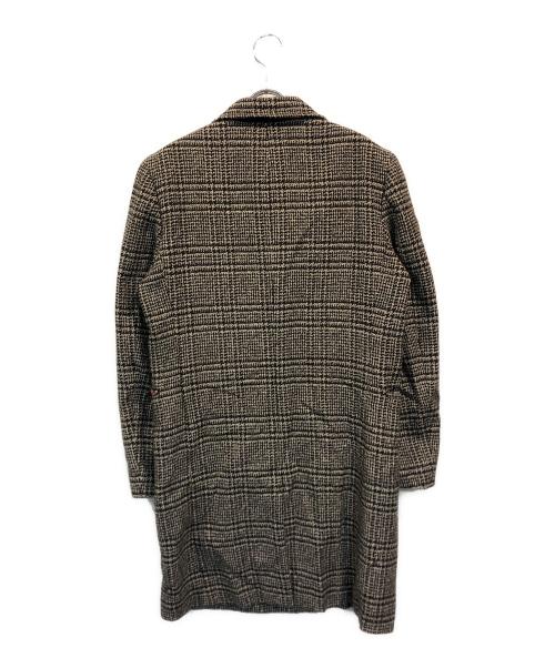 PAUL SMITH（ポールスミス）Paul Smith (ポールスミス) グレンチェックチェスターコート グレー サイズ:Mの古着・服飾アイテム