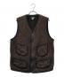 SUGAR CANE（シュガーケーン）の古着「BEACH CLOTH VEST」｜ブラウン