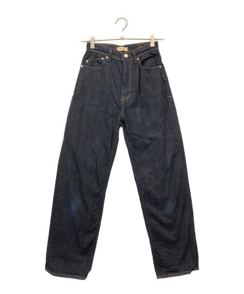 YANUK（ヤヌーク）YANUK (ヤヌーク) ボーイズストレート LEA インディゴ サイズ:SIZE W24の古着・服飾アイテム