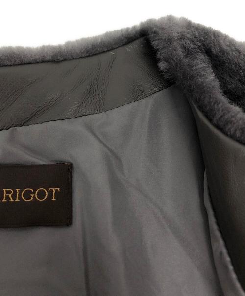 parigot（パリゴ）parigot (パリゴ) ノーカラーファージャケット グレー サイズ:Freeの古着・服飾アイテム