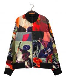 PAUL SMITH（ポールスミス）の古着「ローズコラージュブルゾン」｜マルチカラー