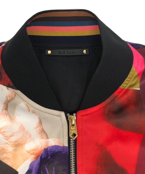 PAUL SMITH（ポールスミス）PAUL SMITH (ポールスミス) ローズコラージュブルゾン マルチカラー サイズ:Lの古着・服飾アイテム