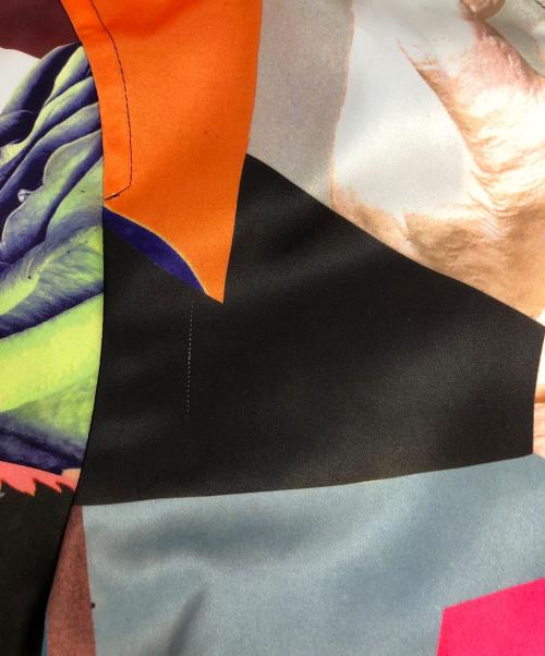 PAUL SMITH（ポールスミス）PAUL SMITH (ポールスミス) ローズコラージュブルゾン マルチカラー サイズ:Lの古着・服飾アイテム