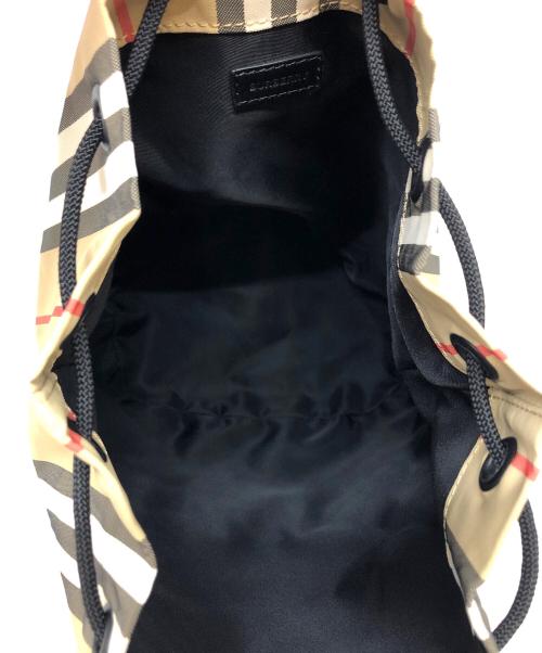 BURBERRY（バーバリー）BURBERRY (バーバリー) ノバチェックフィービーアイコンストラップバッグ ベージュの古着・服飾アイテム