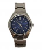 SEIKOセイコー）の古着「ソーラーリストウォッチ」｜ネイビー