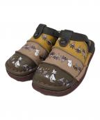 estacionエスタシオ）の古着「ムーミン谷の仲間たちモチーフサボサンダル」｜グレー