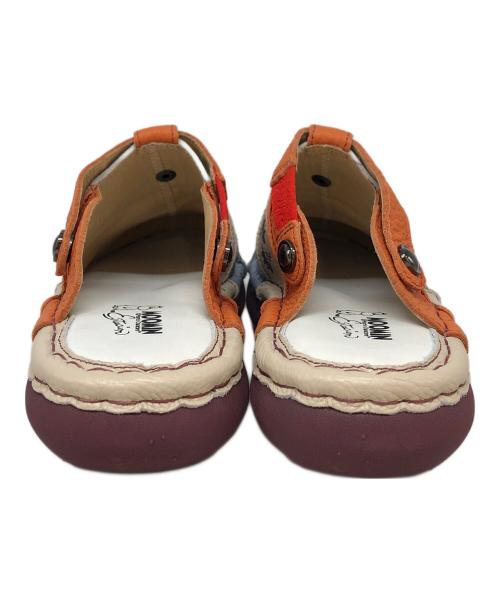 estacion（エスタシオ）estacion (エスタシオ) ムーミン谷の仲間たちモチーフサボサンダル グレー サイズ:Lの古着・服飾アイテム