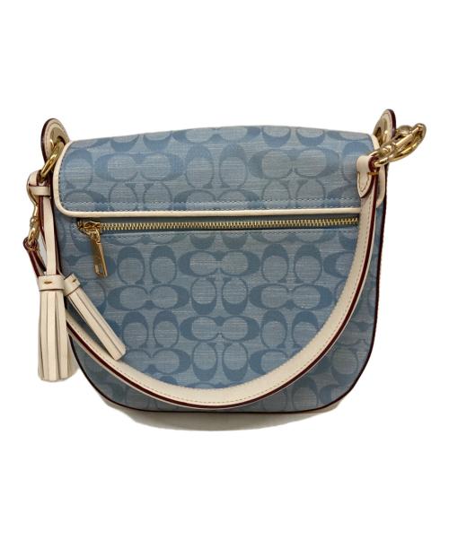 COACH（コーチ）COACH (コーチ) IMUDY デニムショルダーバッグ インディゴの古着・服飾アイテム