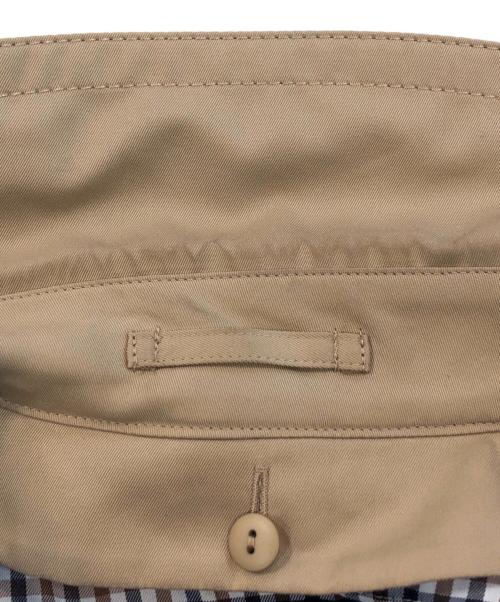 Aquascutum（アクアスキュータム）Aquascutum (アクアスキュータム) BASIC TRENCH COAT LONG ベージュ サイズ:SIZE 4の古着・服飾アイテム