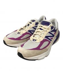 NEW BALANCE（ニューバランス）の古着「U990TD6」｜アイボリー×パープル