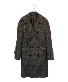 janecostellazione（ジャンコステラッツォーネ）の古着「ツイードグレンチェックコート」｜グレー