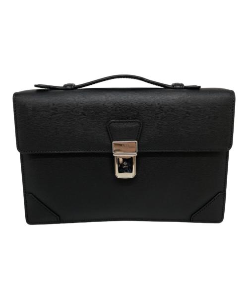 dunhill（ダンヒル）dunhill (ダンヒル) ダレスバッグ ブラックの古着・服飾アイテム