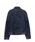 児島ジーンズ (コジマジーンズ) LAGER BEER (ラガービール) ラガービール コラボ デニムジャケット インディゴ サイズ:L：8000円