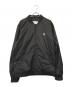 Calvin Klein Jeans（カルバンクラインジーンズ）の古着「CKロゴプリントブルゾン」｜ブラック