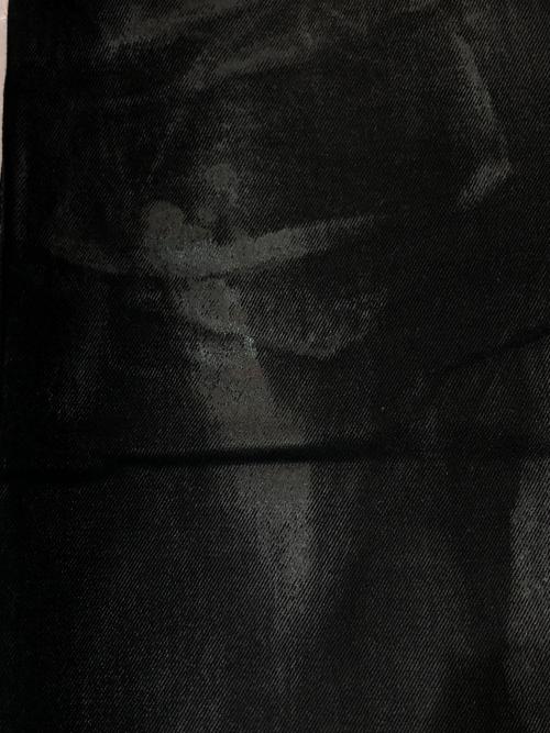 TRISECT2 JOURNAL STANDARD（トライセクト2 ジャーナルスタンダード）TRISECT2 JOURNAL STANDARD (トライセクト2 ジャーナルスタンダード) デニムフェードラバー 5ポケット ブラック サイズ:SIZE Sの古着・服飾アイテム