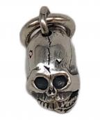 WEIRDOウィアード）の古着「スーベニアスカル トップ」｜シルバー