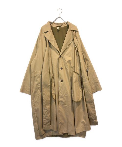 kooi（コーイ）kooi (コーイ) ロングコート ベージュ サイズ:SIZE 1の古着・服飾アイテム
