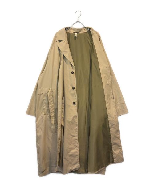 kooi（コーイ）kooi (コーイ) ロングコート ベージュ サイズ:SIZE 1の古着・服飾アイテム
