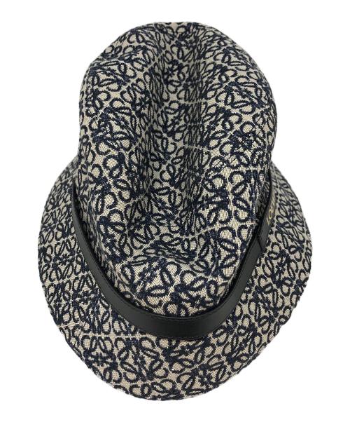 LOEWE（ロエベ）LOEWE (ロエベ) アナグラムバケットハット インディゴ サイズ:59の古着・服飾アイテム