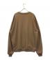 LFYT (エルエフワイティー) LOGO CREW SWEAT ブラウン サイズ:L：7000円
