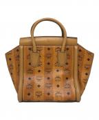 MCMエムシーエム）の古着「ヴィセトス2WAYバッグ」｜ブラウン