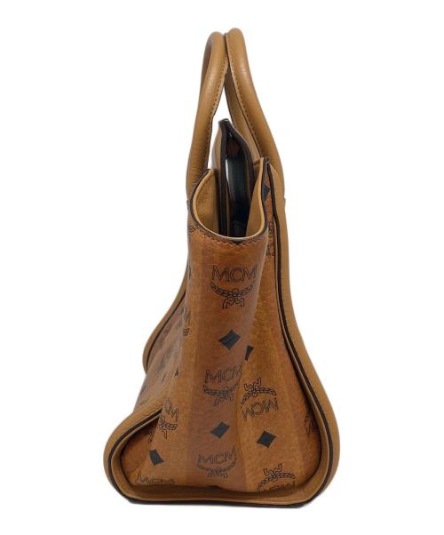 MCM（エムシーエム）MCM (エムシーエム) ヴィセトス2WAYバッグ ブラウンの古着・服飾アイテム