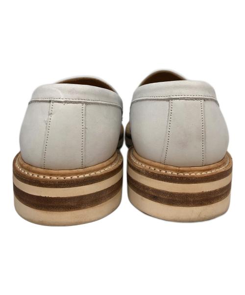 JOSEPH CHEANEY（ジョセフチーニー）JOSEPH CHEANEY (ジョセフチーニー) ローファー ホワイト サイズ:7 2/1の古着・服飾アイテム