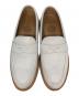 JOSEPH CHEANEY (ジョセフチーニー) ローファー ホワイト サイズ:7 2/1：13000円