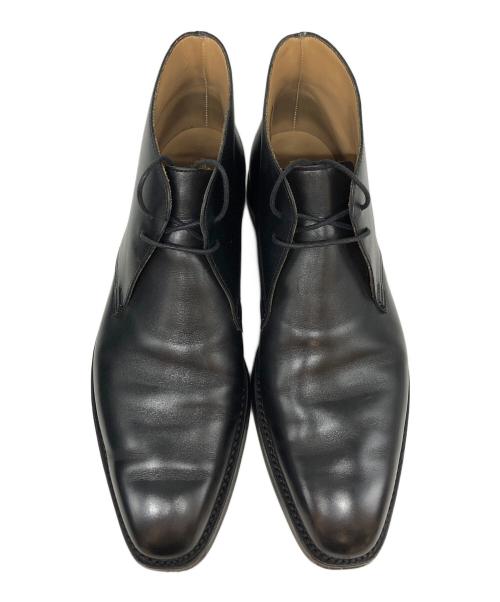 Crockett & Jones（クロケット＆ジョーンズ）Crockett & Jones (クロケット＆ジョーンズ) チャッカーブーツ ブラック サイズ:7Eの古着・服飾アイテム