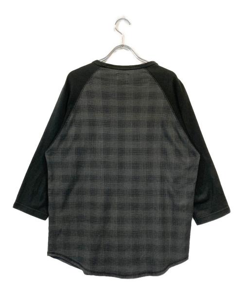 stussy（ステューシー）stussy (ステューシー) ラグランTシャツ ブラック サイズ:Mの古着・服飾アイテム