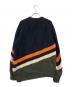 sacai (サカイ) LAMBSWOOL PULLOVER ネイビー サイズ:SIZE 2：22000円
