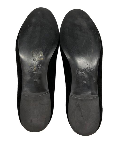 chatelles（シャテル）chatelles (シャテル) Francois Marino Tassels ブラック サイズ:39の古着・服飾アイテム