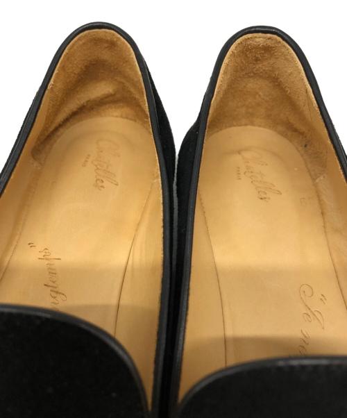 chatelles（シャテル）chatelles (シャテル) Francois Marino Tassels ブラック サイズ:39の古着・服飾アイテム