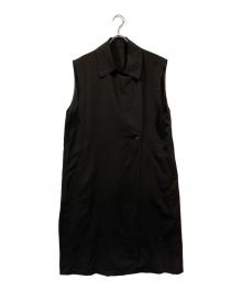 23区（ニジュウサンク）の古着「【洗える】ドレープジレ」｜ブラック