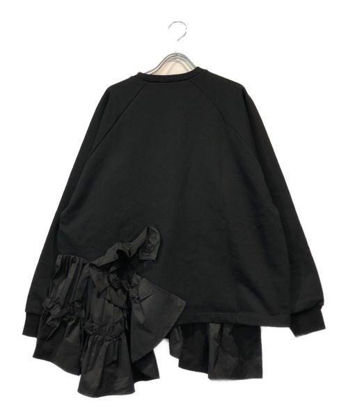 ENFOLD（エンフォルド）ENFOLD (エンフォルド) ハードコンパクト裏毛 デコラプルオーバー ネイビー サイズ:38の古着・服飾アイテム