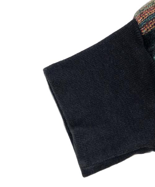 SUGAR STREET（ストリートシュガー）SUGAR STREET (ストリートシュガー) ゴブラン織ニット イエロー×ブラック サイズ:-の古着・服飾アイテム