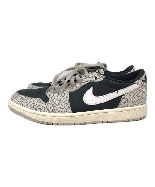 NIKE（ナイキ）NIKE (ナイキ) AIR JORDAN 1 RETRO LOW OG グレー サイズ:27.5cmの古着・服飾アイテム