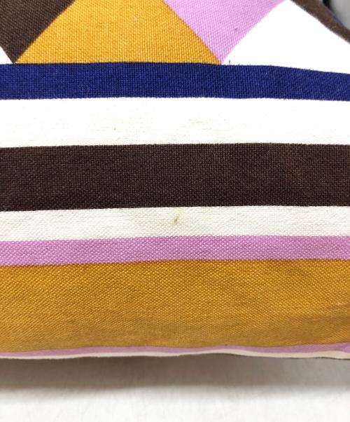 MARNI（マルニ）MARNI (マルニ) フラワーカフェバンダナトート ブラウン×ピンクの古着・服飾アイテム