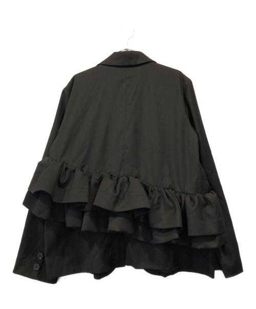 Bibiy.（ビビィ）Bibiy. (ビビィ) AGATHA PEPURAMU JACKET ブラック サイズ:Fの古着・服飾アイテム
