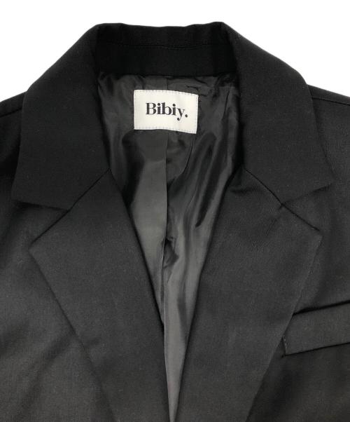 Bibiy.（ビビィ）Bibiy. (ビビィ) AGATHA PEPURAMU JACKET ブラック サイズ:Fの古着・服飾アイテム