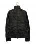 BURBERRY BLACK LABEL (バーバリーブラックレーベル) チェックナイロンミリタリージャケット ブラック サイズ:M：9000円
