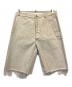 Maison Margiela（メゾンマルジェラ）の古着「カットオフデニムショーツ」｜ライトグレー