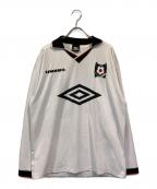 UMBRO×nick gear×LHPアンブロ×ニックギア×エルエイチピー）の古着「ゲームシャツ」｜ホワイト