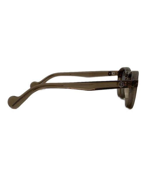 MONCLER（モンクレール）MONCLER (モンクレール) サングラス ブラウン サイズ:51ロ20の古着・服飾アイテム